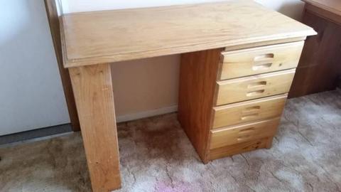 Desk perfect for a sewing machine