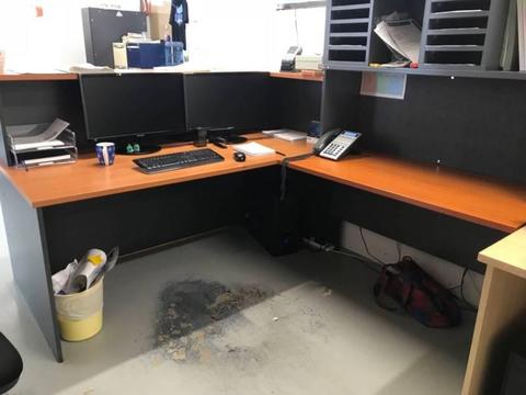 Large L Shaped Office Desk