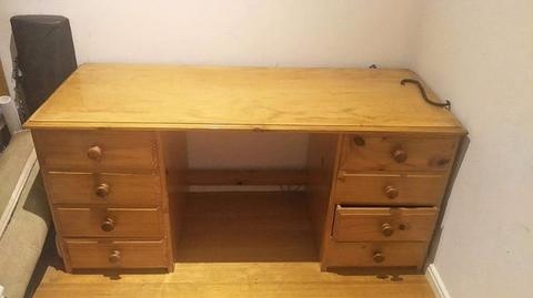 Hardwood Pine desk