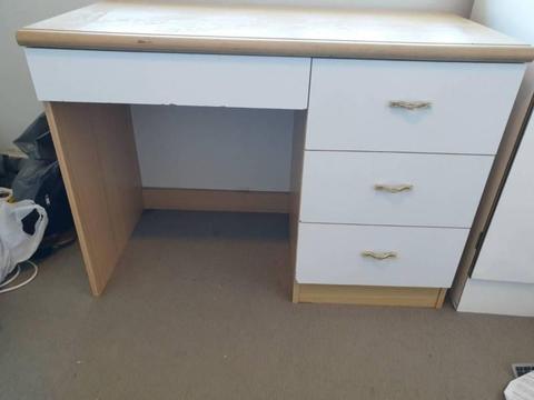 3 drawer student desk