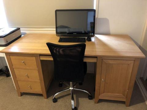 Office desk - Tasmanian Oak