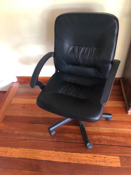 IKEA corner desk and office chair