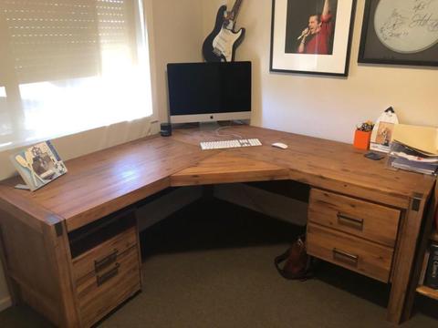 Home Office Package Desk, Bookcase