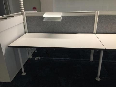 Full Office Desks and mobile drawers