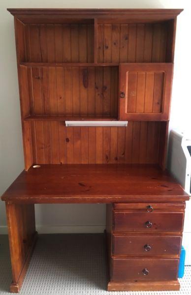 Solid Timber Study Desk - last chance