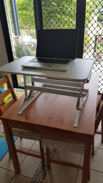 Sit Stand Desk Office Works Wynston White As New