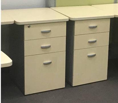 Office Corner Desks & Matching Drawers