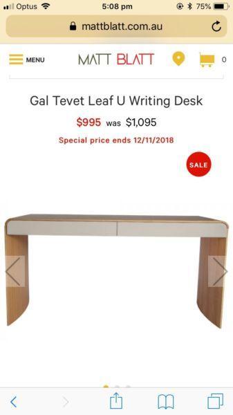 Desk - study table Matt black bargain price