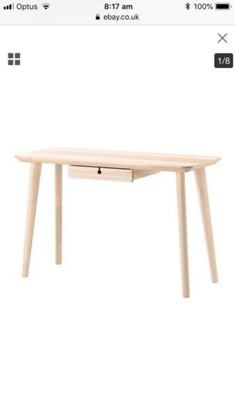IKEA Lisabo Desk in Ash Veneer