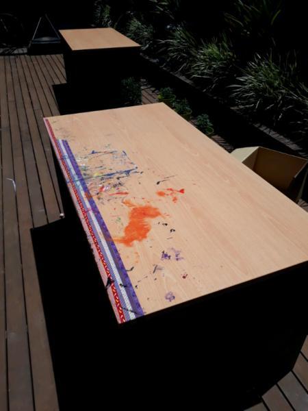 Kids craft tables / desks