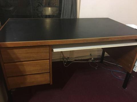 Big Desk with Drawers