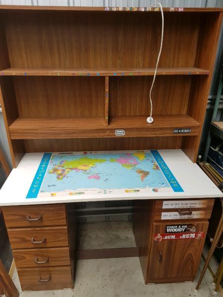 World map desk