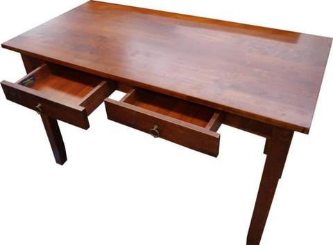 Ex-Display Timber Writing Desk Student Home Office Furniture