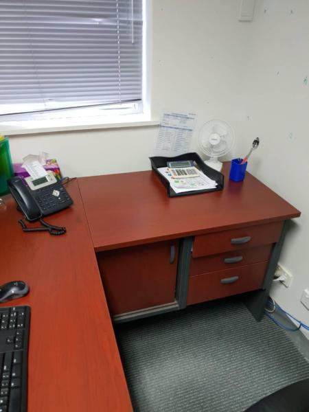Executive Office Desk with Return