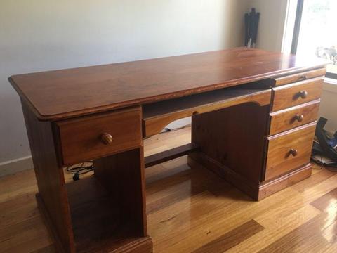 Solid Pine Timber Desk
