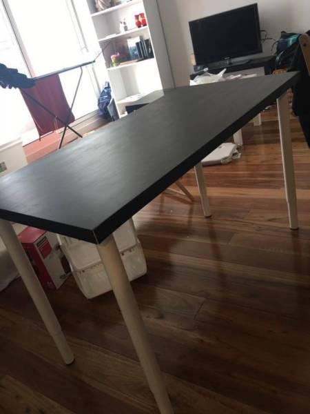 Ikea desk with adjustable legs