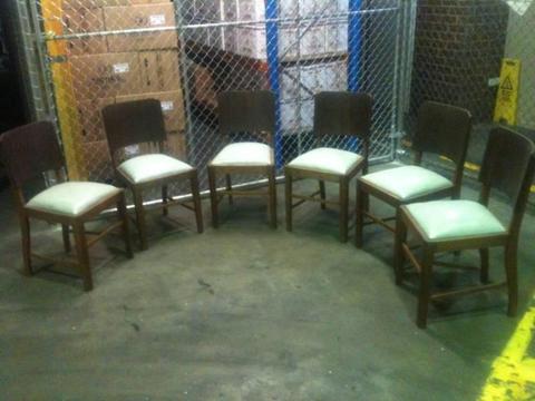 Art Deco chairs set of 6