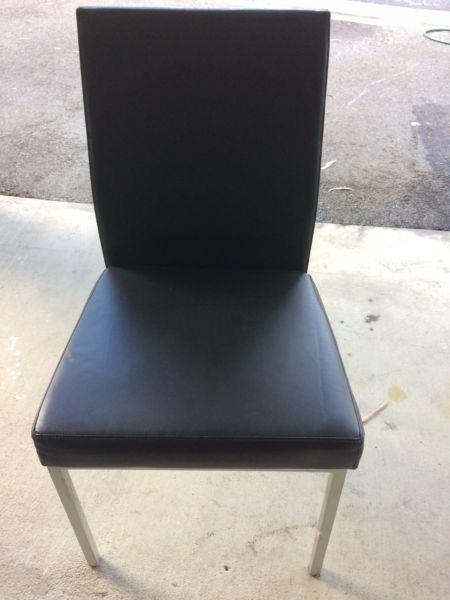 Black Chairs x 4