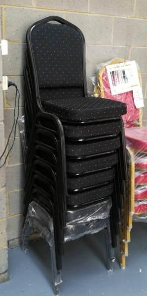 Heavy Duty Stackable Cafe Restaurant upholstered chairs