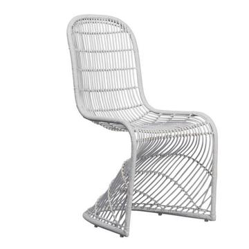 Anton Dining Chair in White