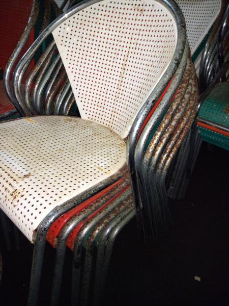 Stackable Hall chairs
