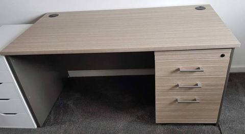 Office Desk and 3 Drawers
