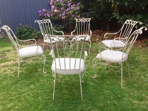 French provincial style chairs (6)