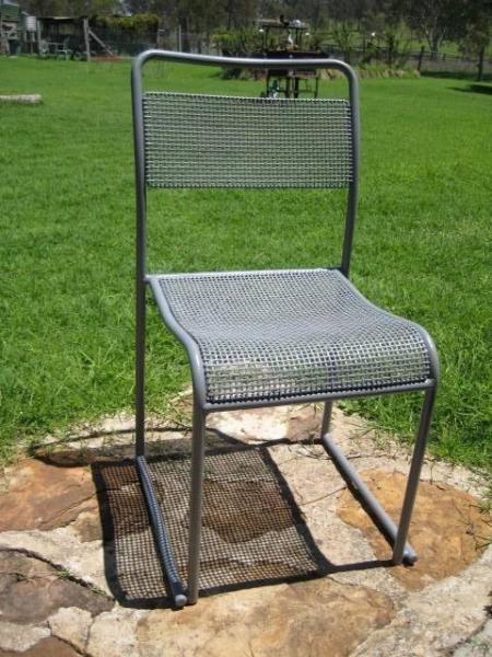 Vintage Industrial Metal Chair/s