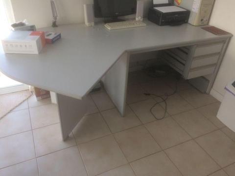 office desk and drawers for sale - excellent condition