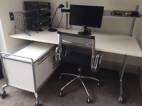 Desk Storage- Office Mobile Pedestal/ Filing Cabinet- PRICE REDUCED