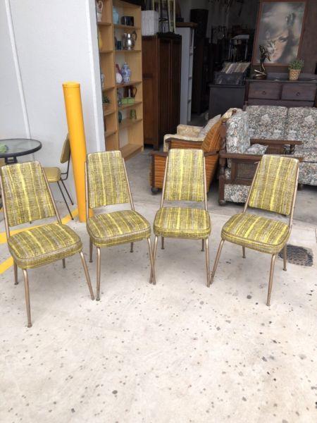 Retro Chairs x 4