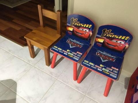 3 Kids Children's Chairs ($10 for all 3)