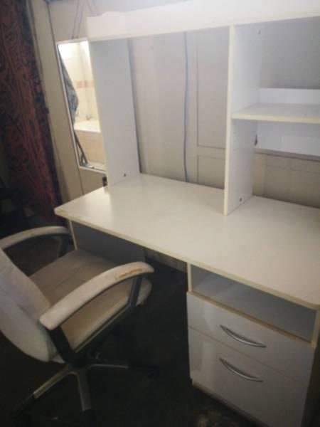 Desk and chair bundle