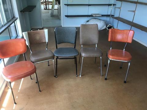 Vintage retro dining chairs