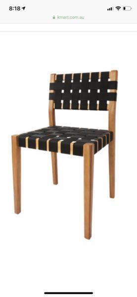 Kmart woven dining chair