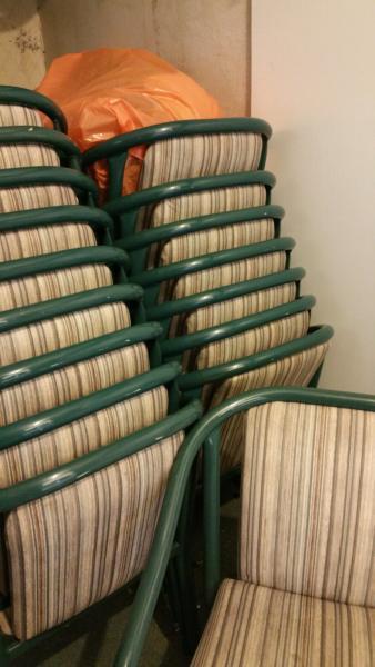 Metal frame chairs 50