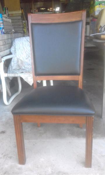 PADDED HIGH BACK CHAIR