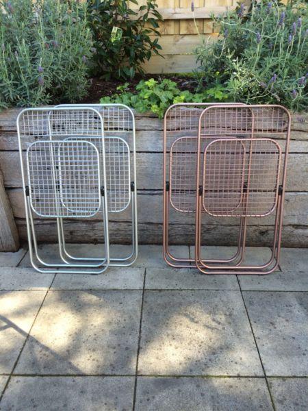 Wanted: Metal folding chairs