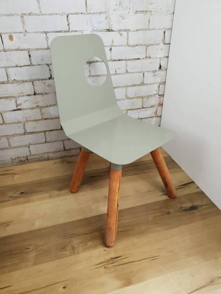 Designer Metal Chair (Grey)