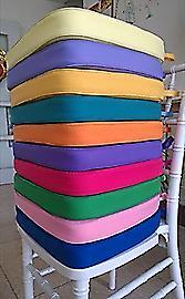 Chiavari Chair Cushions - Assorted Colours :