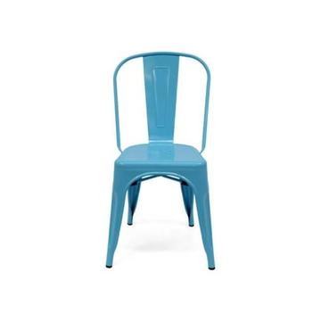 CLEARANCE - Tolix Chair - Premium - Light Blue