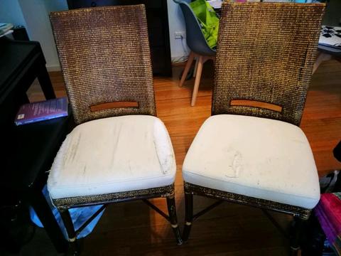 Free wicker chairs