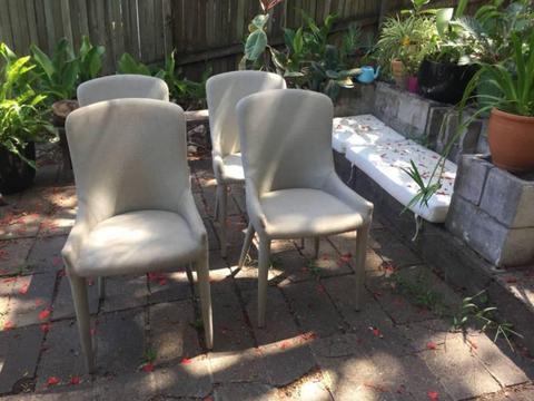 Retro Upholstered Dining Chairs