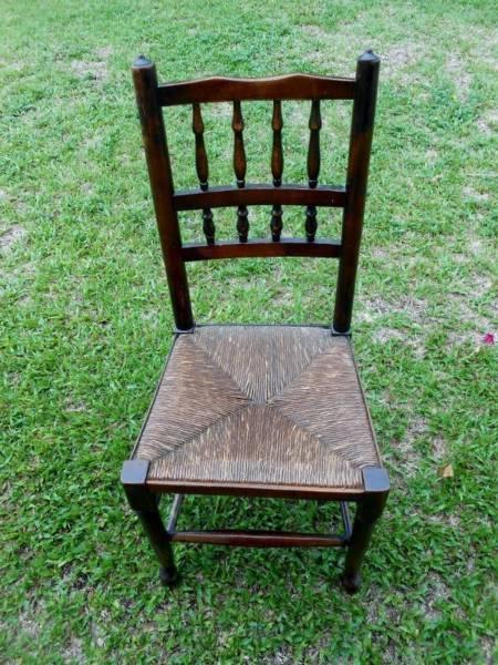 English Oak Upright Chair