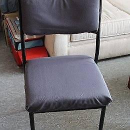 Chairs grey colour very strong $1 ea Have about 50 chairs
