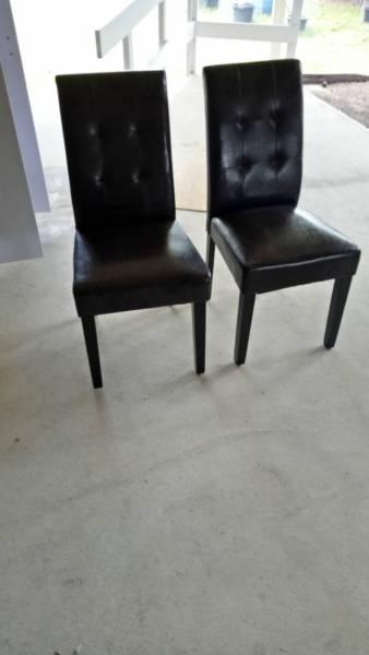 two matching chairs