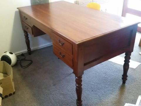 Lovely antique style timber writing desk