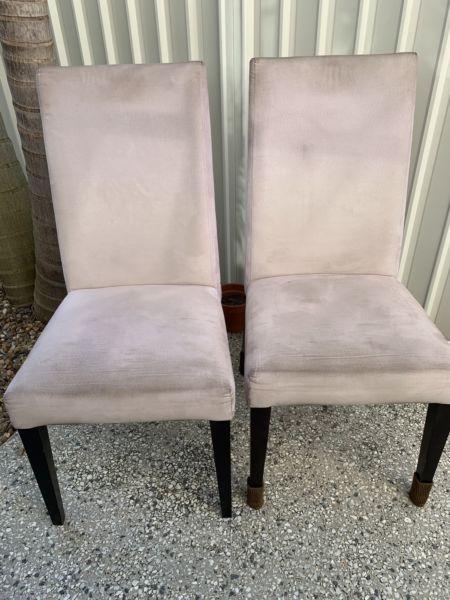 Dining chairs - set of 8