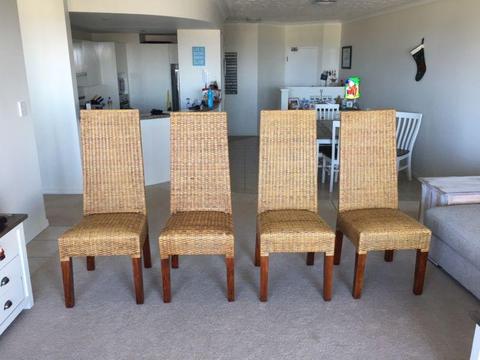 Dining chairs in great condition