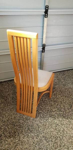 Dining Chairs 7, Used ,Seats need recovering